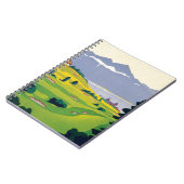 Vintager Golf Lausanne Notizblock (Linke Seite)