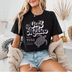 Vintager Golf von Mexiko 1550 Bleibe Salty and Res T-Shirt