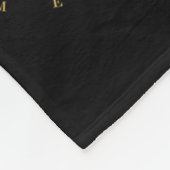 Vintager Golf von Mexiko - Küstengeschichte Fleecedecke (Ecke)