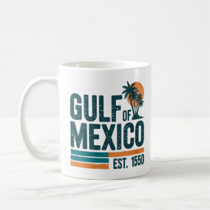 Vintager Golf von Mexiko Seit 1550 Retro Beach Kaffeetasse
