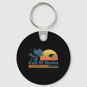 Vintager Golf von Mexiko seit 1672 Retro Beach Son Schlüsselanhänger