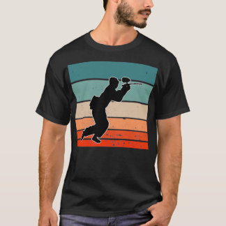 Vintager Gotcha Paintball Player Retro Paintball T-Shirt