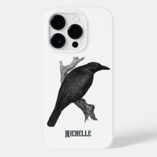 Vintager gotischer Black Raven Case-Mate iPhone Ca Case-Mate iPhone 14 Pro Hülle