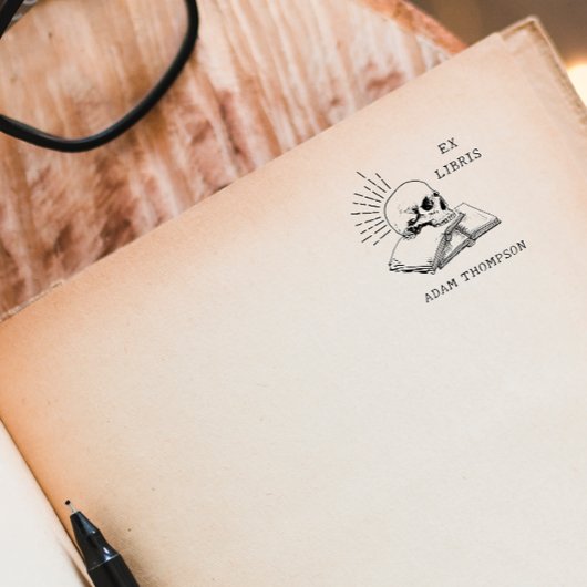 Vintager gotischer Individuelle Name aus der Bibli Permastempel