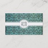 Vintager gotischer viktorianischer visitenkarte (Rückseite)