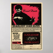 Vintager Graf Dante Advertising Art Poster (Vorne)