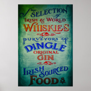 Vintager Graffiti Poster