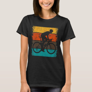 Vintager Grafischer Radfahrer Radsport Ro T-Shirt