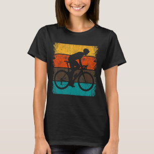 Vintager Grafischer Radfahrer Radsport Ro T-Shirt