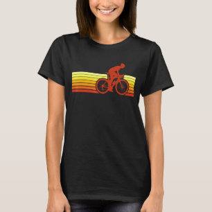 Vintager Grafischer Radfahrer Radsport Ro T-Shirt