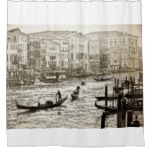 VINTAGER GRAND CANAL Duschvorhang (Vorderseite)