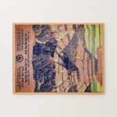 Vintager Grand Canyon Nationalpark Puzzle (Horizontal)