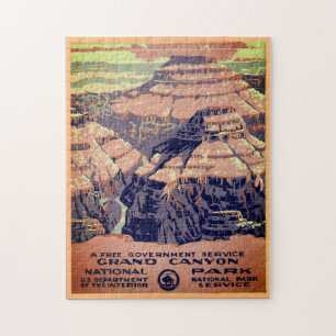 Vintager Grand Canyon Nationalpark Puzzle