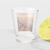 Vintager Grand Canyon Nationalpark Schnapsglas (Rückseite)