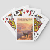 Vintager Grand Canyon Nationalpark Spielkarten (Rückseite)