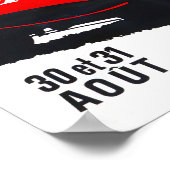 Vintager Grand Prix Poster (Ecke)