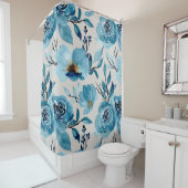 Vintager grauer Duschvorhang (Beispiel)