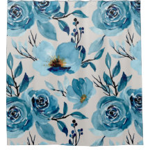 Vintager grauer Duschvorhang