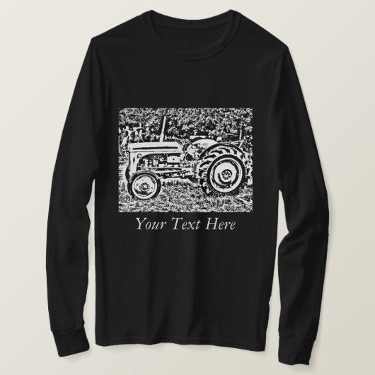 Vintager Grauschneckenschlepper T - Shirt (Design vorne)