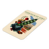 Vintager Greenbelt-Magnet Magnet (Linke Seite)