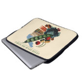 Vintager Greenbelt-Notebookstecker Laptopschutzhülle (Vorne Knopf)