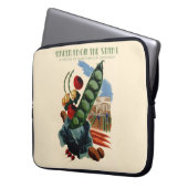 Vintager Greenbelt-Notebookstecker Laptopschutzhülle (Vorderseite Links)