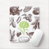 Vintager Greenmarket Mousepad (Mit Mouse)