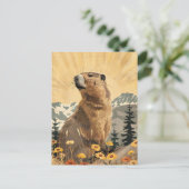 Vintager Grundbesitz Postkarte (Stehend Vorderseite)