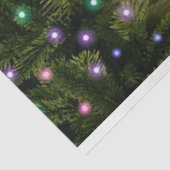 Vintager Grüner Bauernhof Traktor Weihnachten Rust Seidenpapier (Ausschnitt)