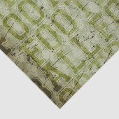 Vintager grüner Grunge-Fußball Seidenpapier (Ausschnitt)