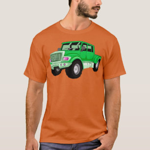 Vintager grüner Monster T-Shirt