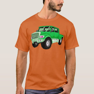 Vintager grüner Monster T-Shirt