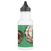 Vintager grüner Oktopus Tentacle Edelstahlflasche (Rechts)
