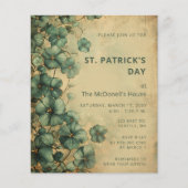 Vintager Grüner St. Patricks-Tag (Vorderseite)