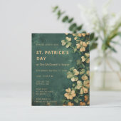 Vintager Grüner St. Patricks-Tag (Stehend Vorderseite)