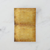 Vintager grüner Traktor Rustikaler alter Stall Dankeskarte (Innenseite)