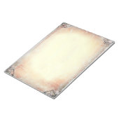 Vintager Grunge Notepad Notizblock (angewinkelt)