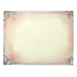 Vintager Grunge Notepad Notizblock