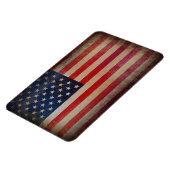 Vintager Grunge USA Flaggen-Kühlschrankmagnet Magnet (Linke Seite)