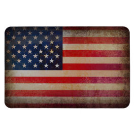 Vintager Grunge USA Flaggen-Kühlschrankmagnet Magnet