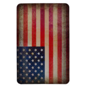 Vintager Grunge USA Flaggen-Kühlschrankmagnet Magnet (Vertikal)