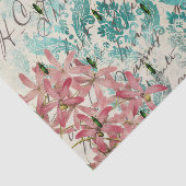 Vintager Grünkäfer Ephemera Seidenpapier (Ausschnitt)