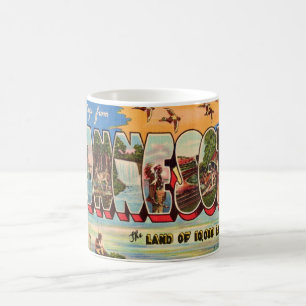 Vintager Gruß an die Minnesota-Tasse Kaffeetasse
