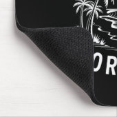 Vintager Gruß vom Golf von Mexiko2 Mousepad (Ecke)