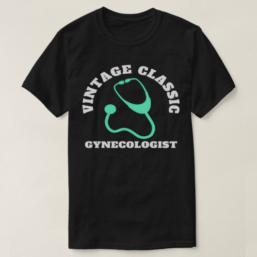 Vintager Gynäkologe 1 T-Shirt (Design vorne)
