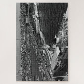 Vintager Hafen Istanbul Galata Puzzle (Vertikal)