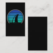 Vintager Hai Fin Shark Liebe Visitenkarte (Vorne/Hinten)