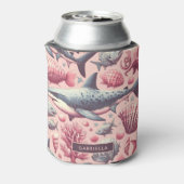 Vintager Hai nahtlos Dosenkühler (Kanne Rückseite)