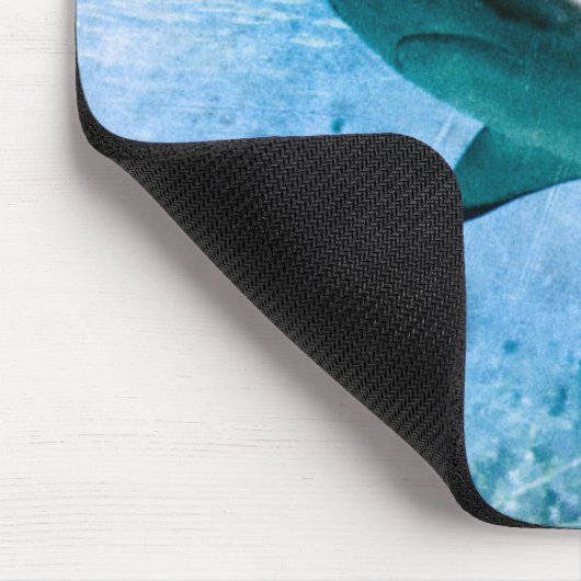 Vintager Haifisch Mousepad (Ecke)