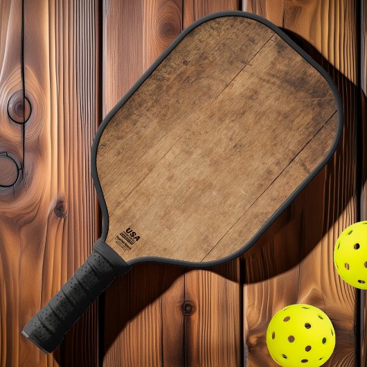 Vintager Häkchenblock Pickleball Schläger